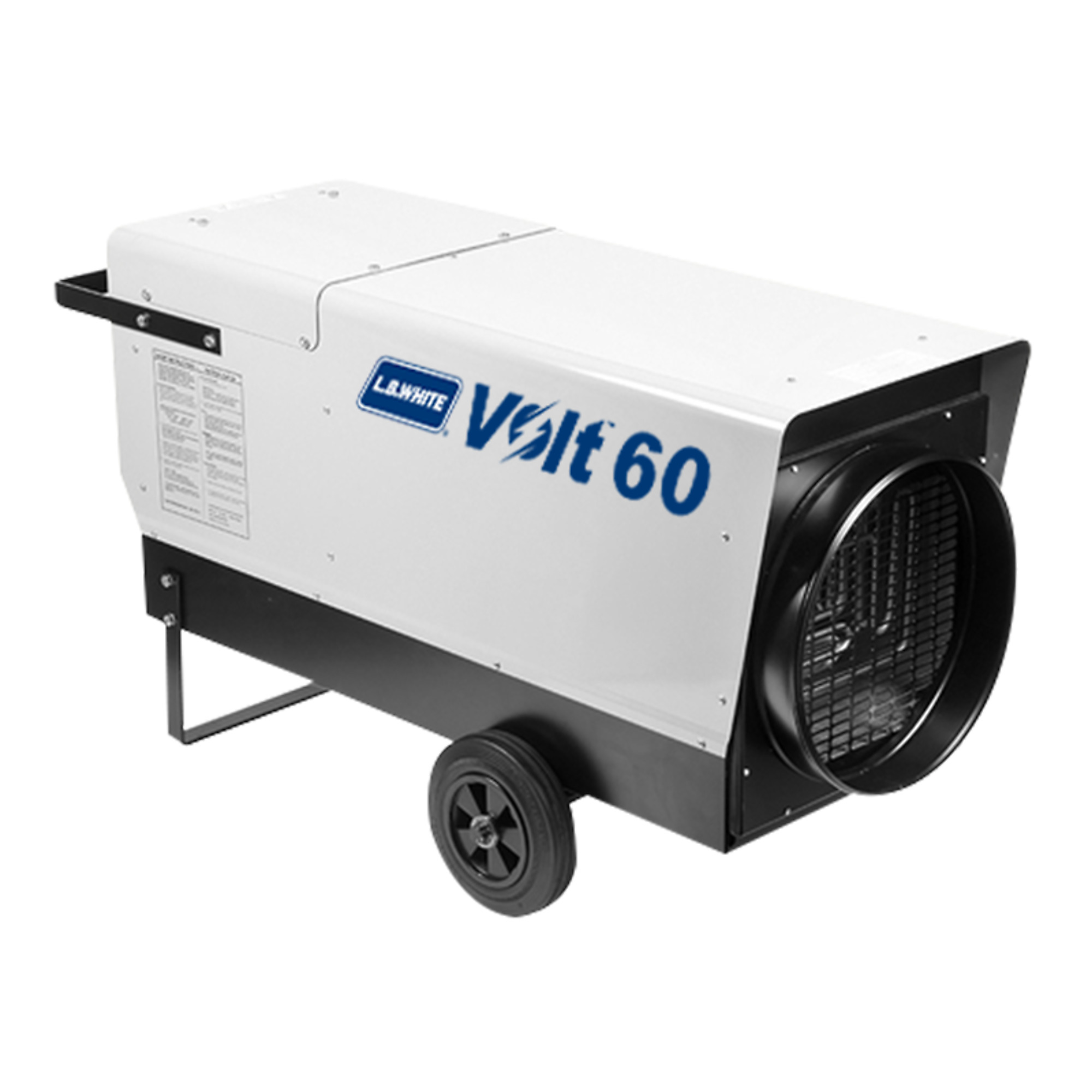 L.B. White Volt 60 60kW Electric Heater, Heat Type Forced Air, Heat Output 205000 Btu/hour, Model# Volt 60